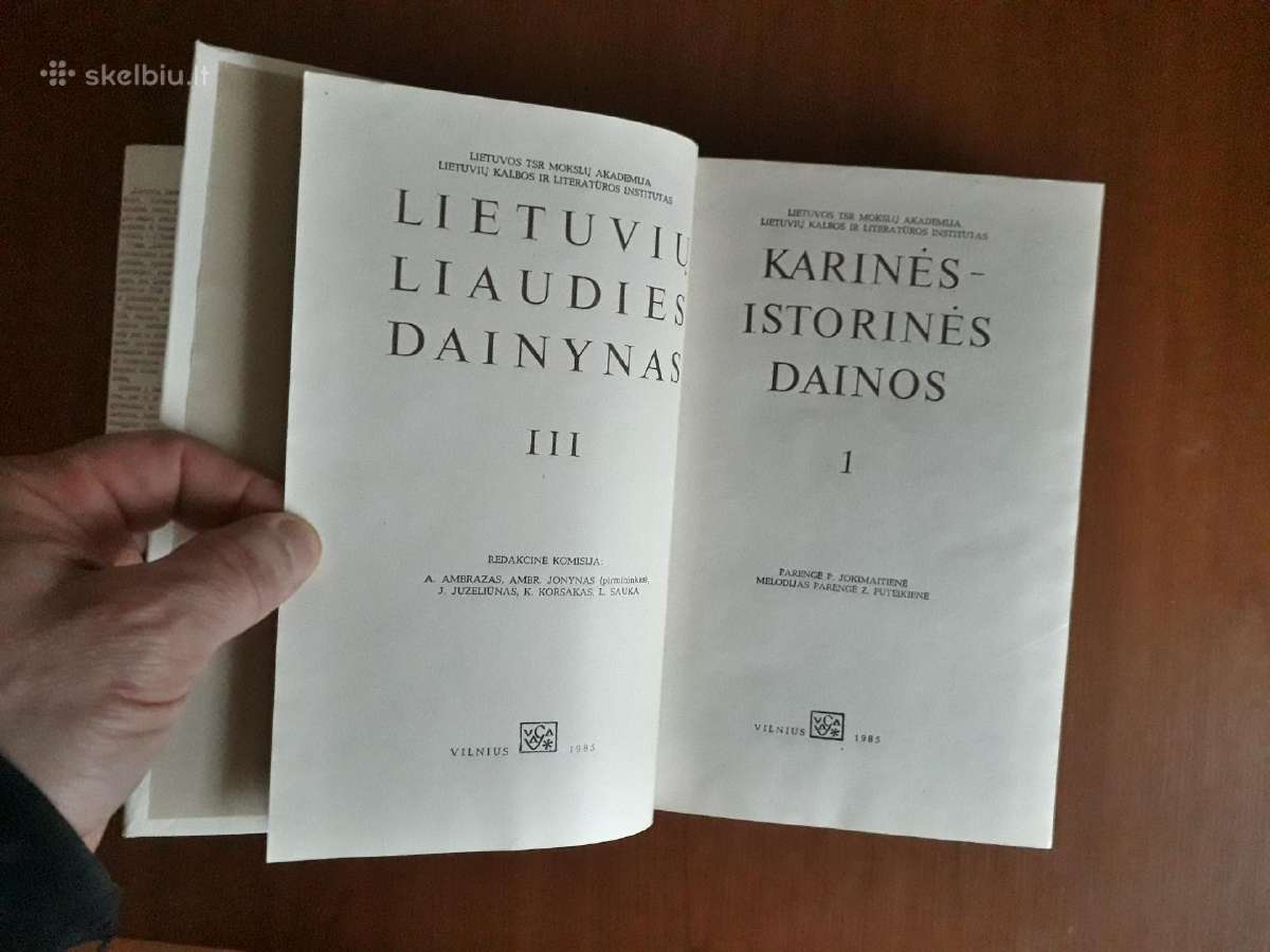 "karinės-istorinės dainos" 1 tomas 1985 metai - nuotraukos Nr. 5
