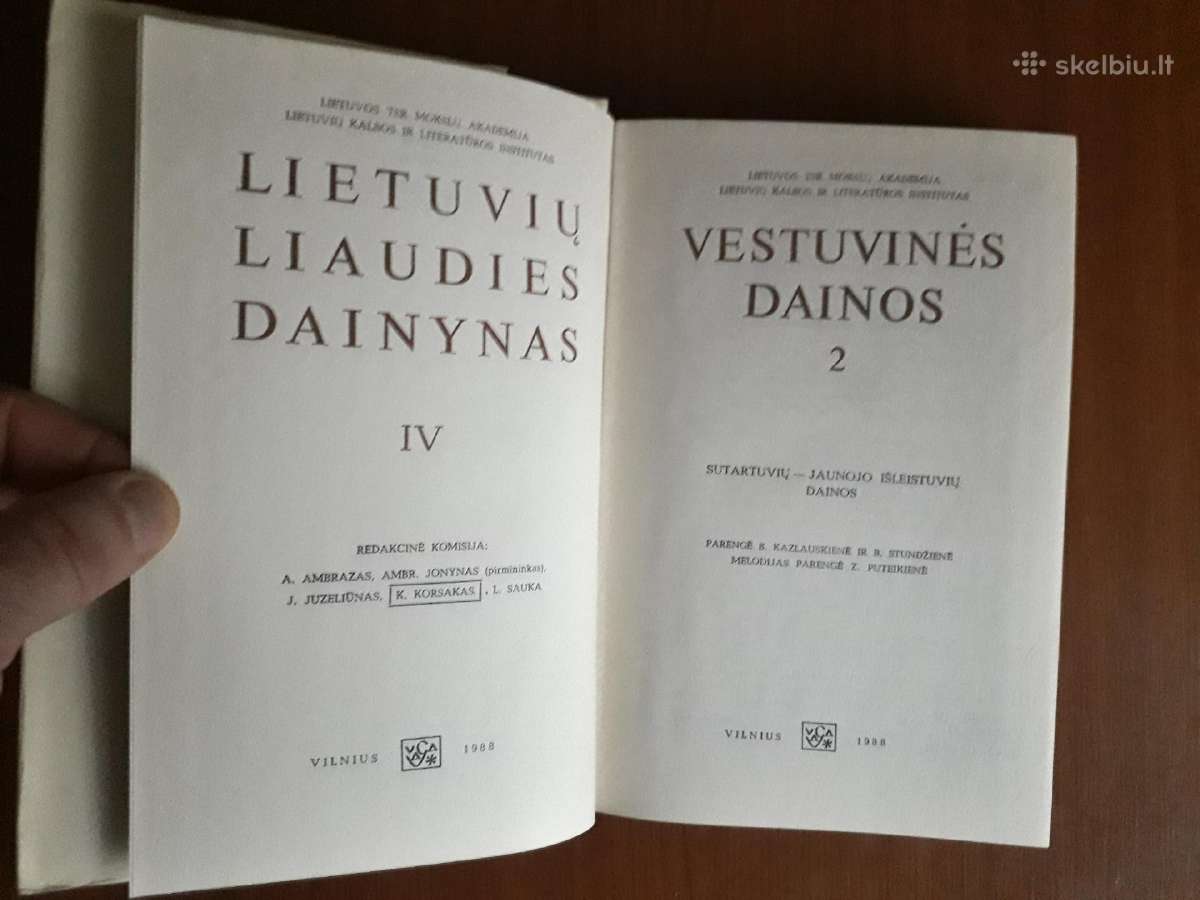 "Vestuvinės dainos" 2 tomas 1988 metai. - nuotraukos Nr. 3