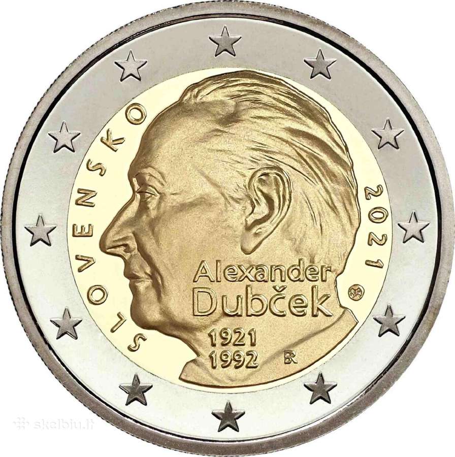 2 eurų Slovakijos Unc proginės monetos - nuotraukos Nr. 2