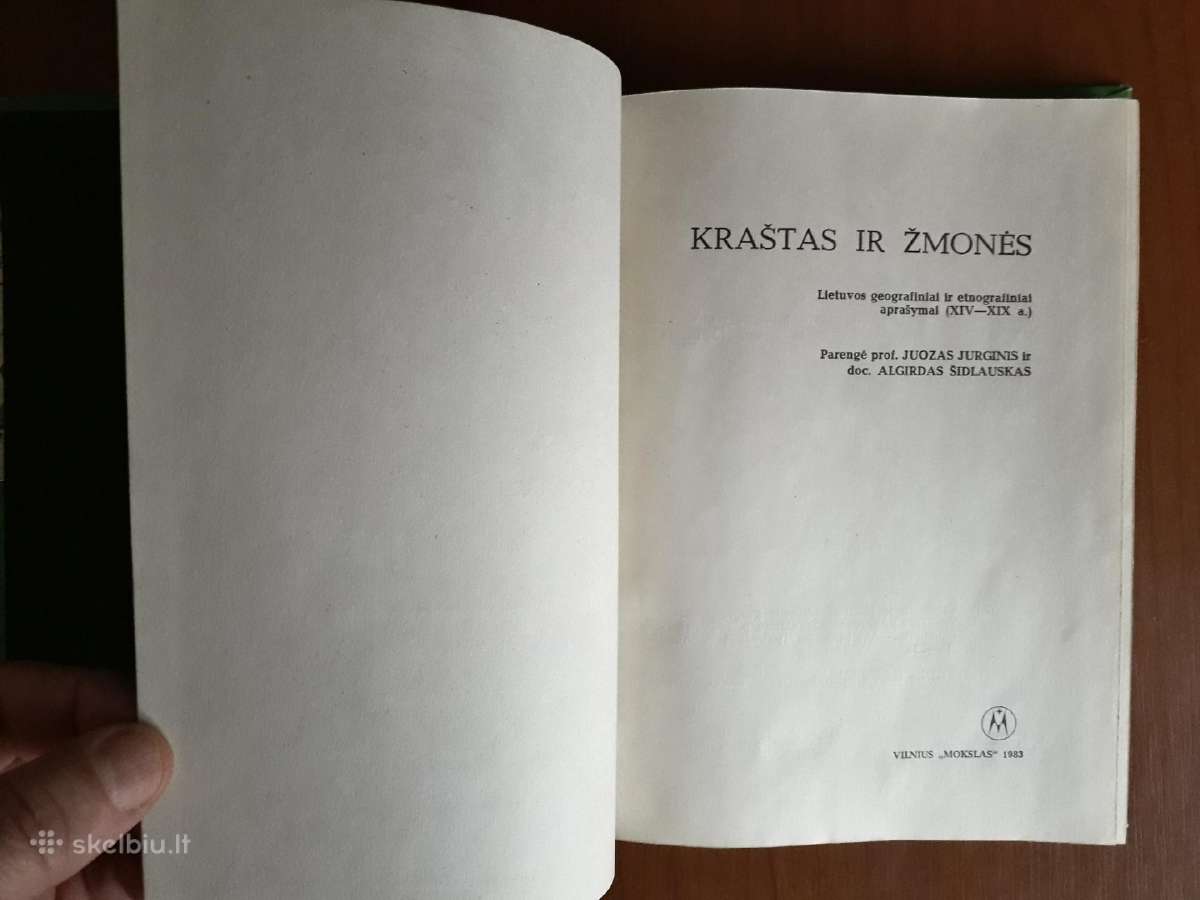 Juozas Jurginis "Kraštas ir žmonės" 1983 metai - nuotraukos Nr. 3