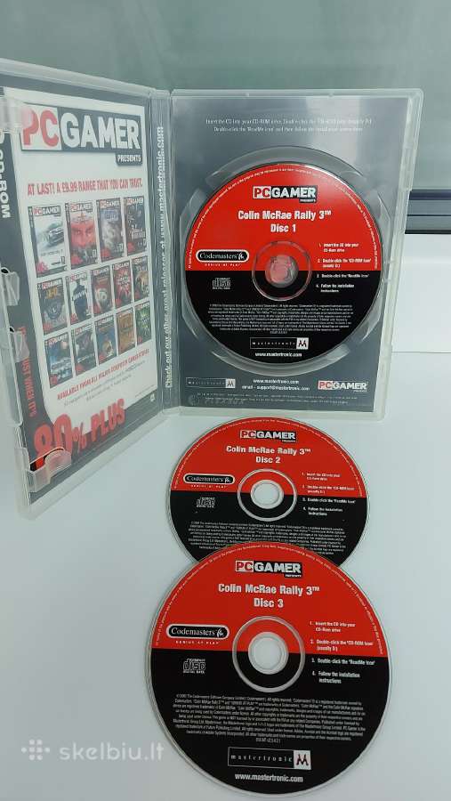 ,Colin Mcrae Rally 3'(orig.codemasters) Pc CD-rom - nuotraukos Nr. 3
