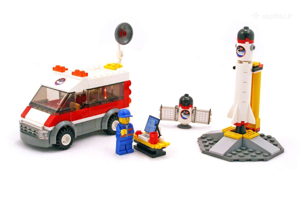 Parduodamas Lego City 3366 Satellite Launch Pad - nuotraukos Nr. 3