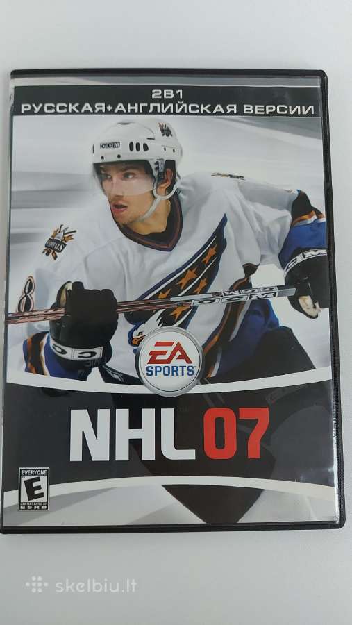 ,Nhl 07 '. 2in1. Pc Dvd-rom Žaidimas