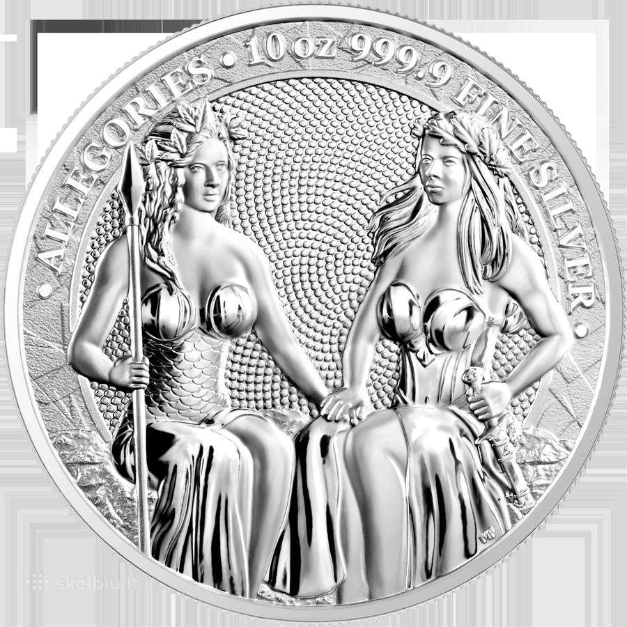 Germania 1oz 2oz 5oz 10oz investicinesmonetos - nuotraukos Nr. 6