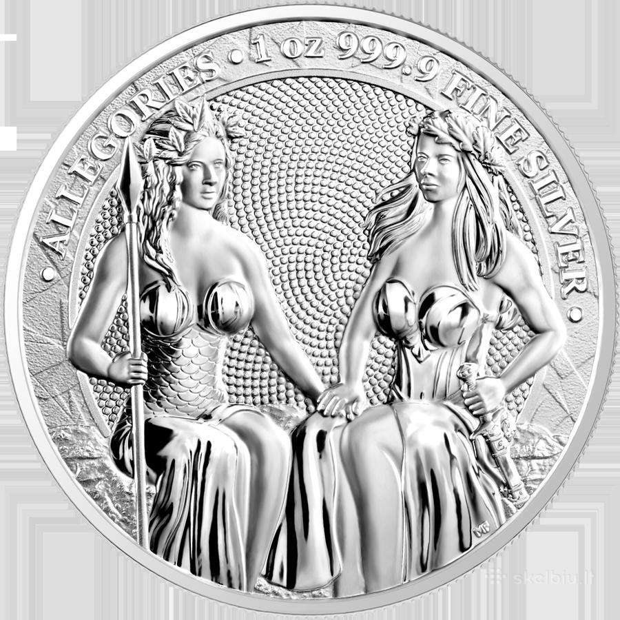Germania 1oz 2oz 5oz 10oz investicinesmonetos - nuotraukos Nr. 8