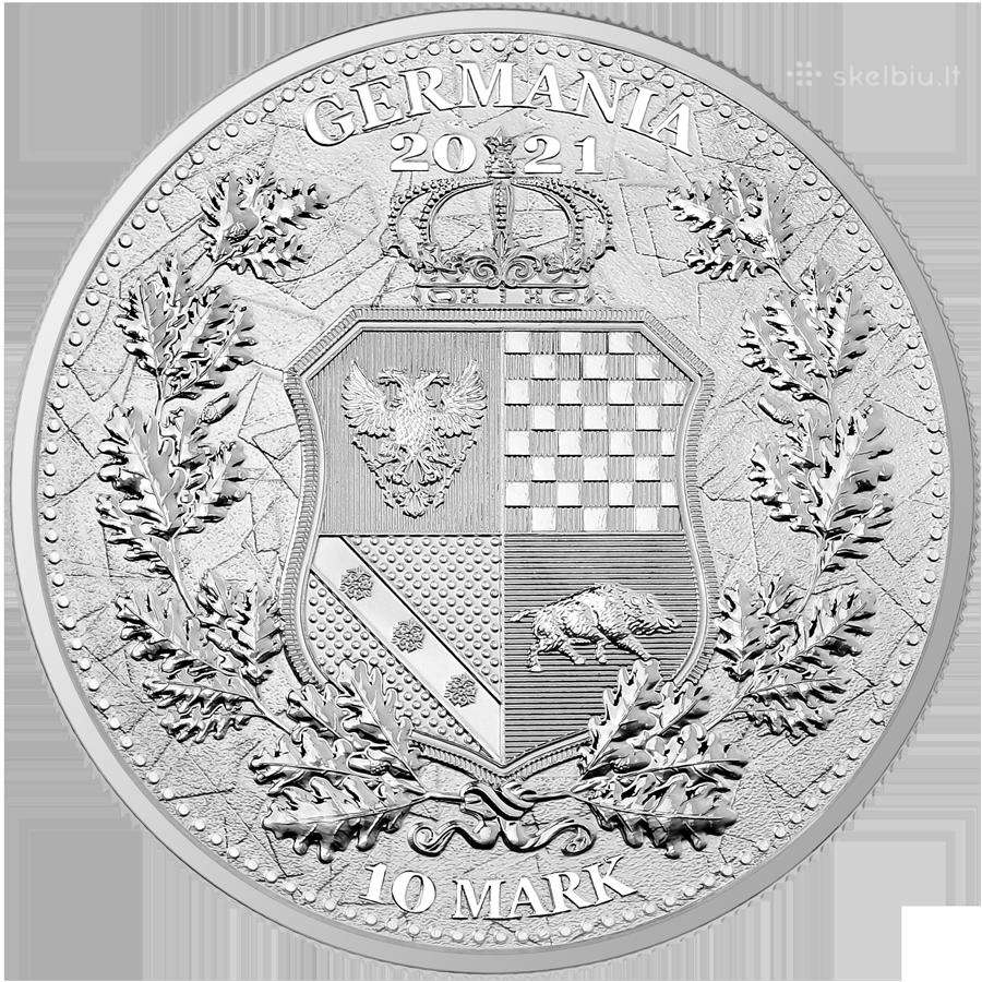 Germania 1oz 2oz 5oz 10oz investicinesmonetos - nuotraukos Nr. 10