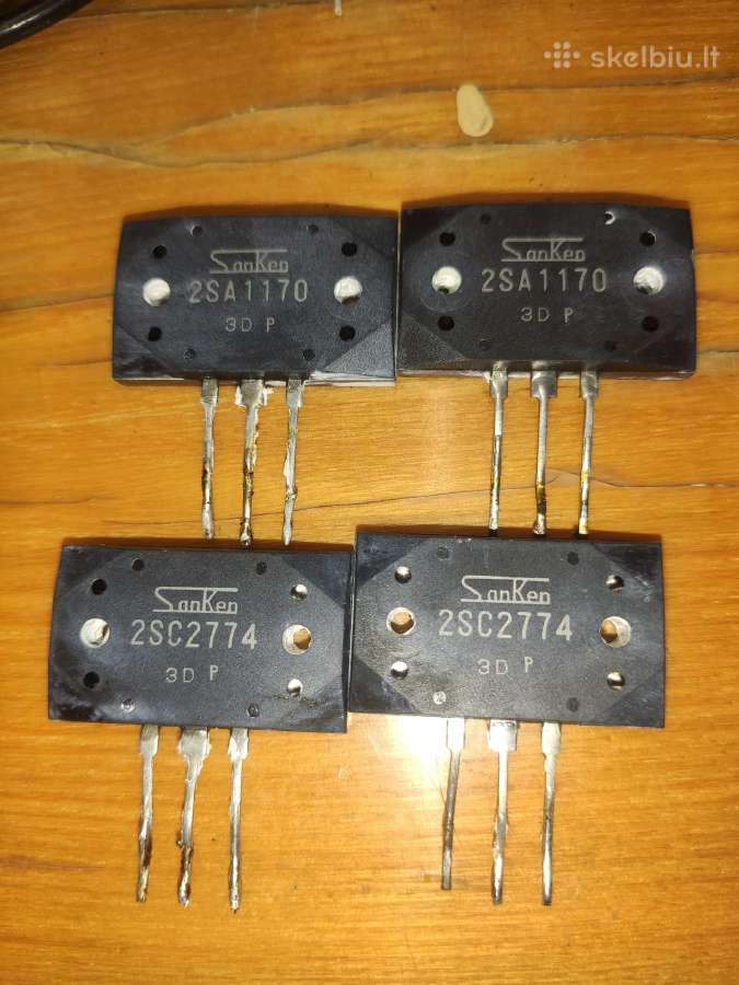 Orginalus tranzistoriai 2sa1170,2sc2774