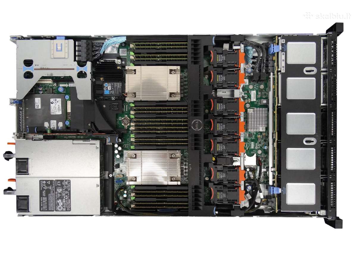 Dell R630 2xe5-2680 V4 28c 128gb 10xsff Nvme - nuotraukos Nr. 2