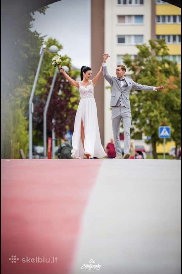Vestuvinė suknelė iki 180cm ūgiui - nuotraukos Nr. 3