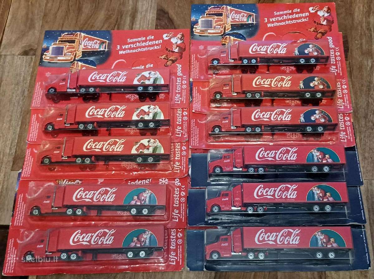 Coca Cola kolekciniai sunkvežimiai kolekcija - nuotraukos Nr. 2