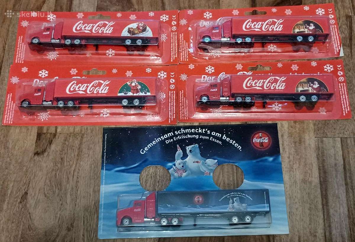 Coca Cola kolekciniai sunkvežimiai kolekcija - nuotraukos Nr. 3