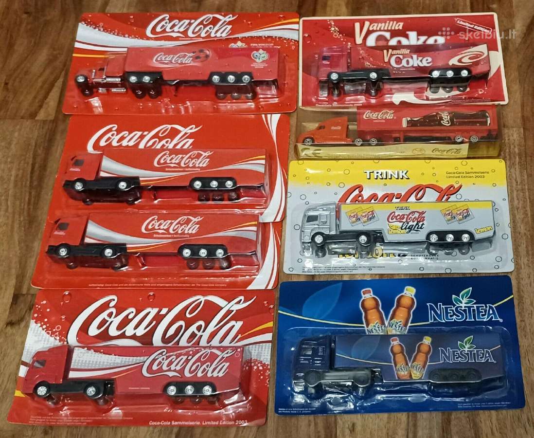 Coca Cola kolekciniai sunkvežimiai kolekcija - nuotraukos Nr. 6