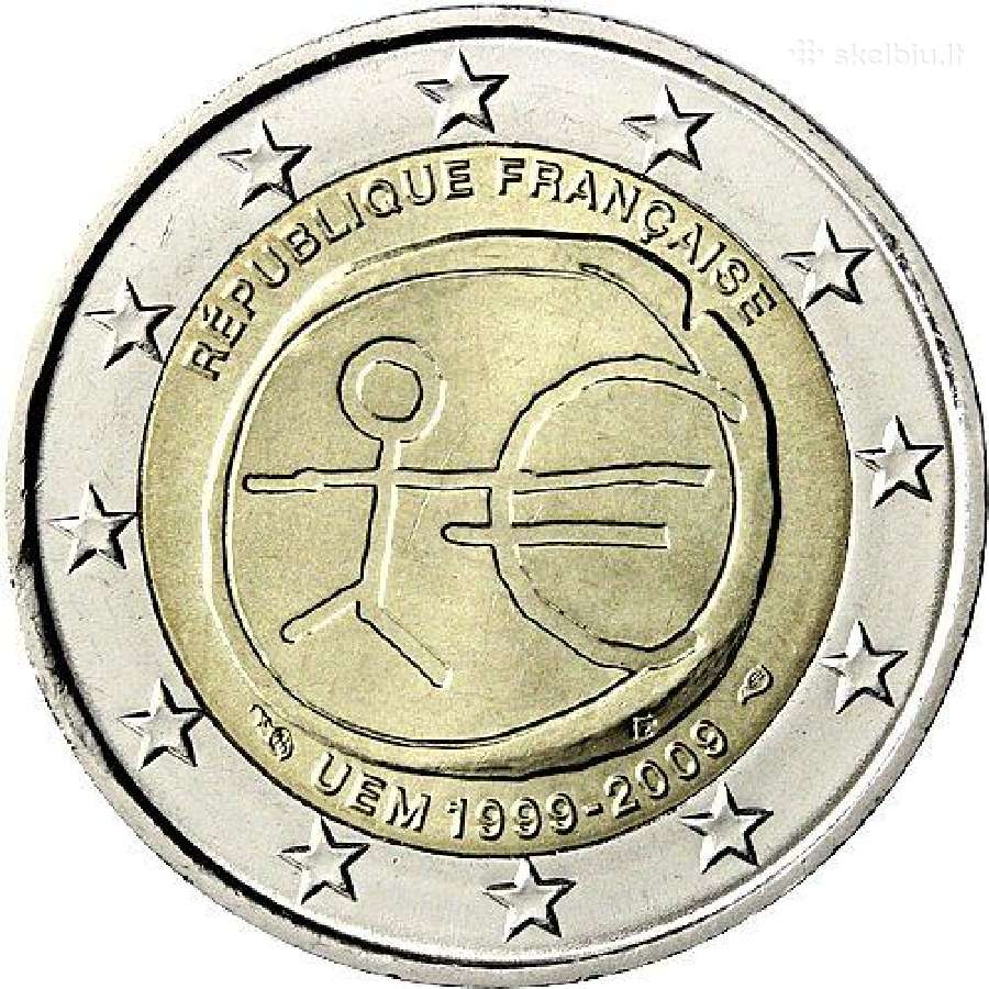 Prancūzijos proginės euro monetos - nuotraukos Nr. 36