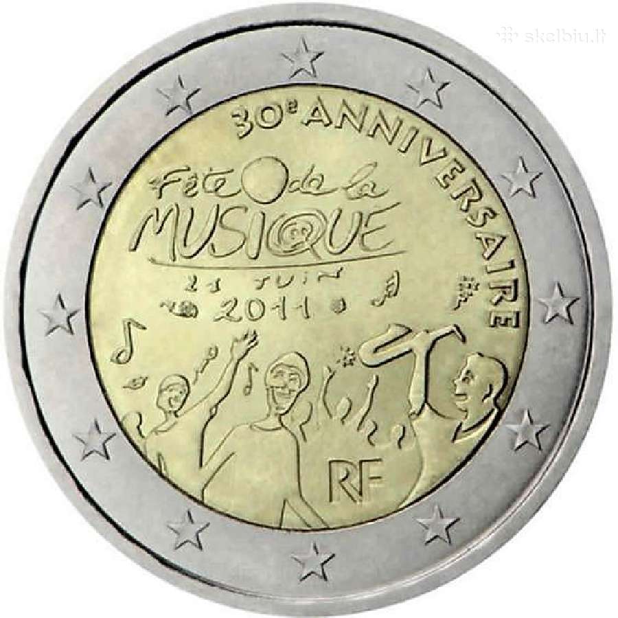 Prancūzijos proginės euro monetos - nuotraukos Nr. 34