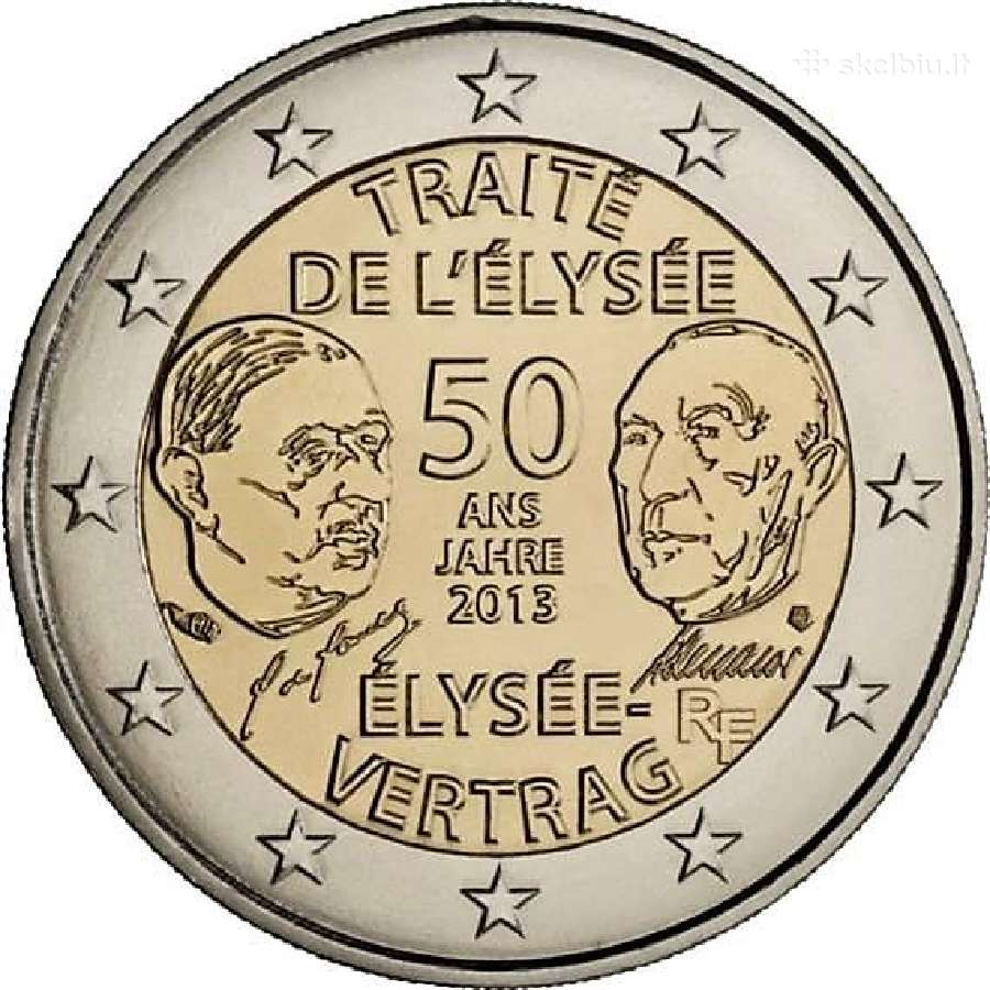 Prancūzijos proginės euro monetos - nuotraukos Nr. 31