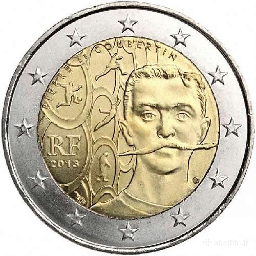 Prancūzijos proginės euro monetos - nuotraukos Nr. 30