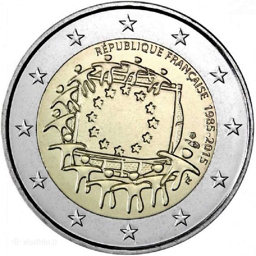 Prancūzijos proginės euro monetos - nuotraukos Nr. 26