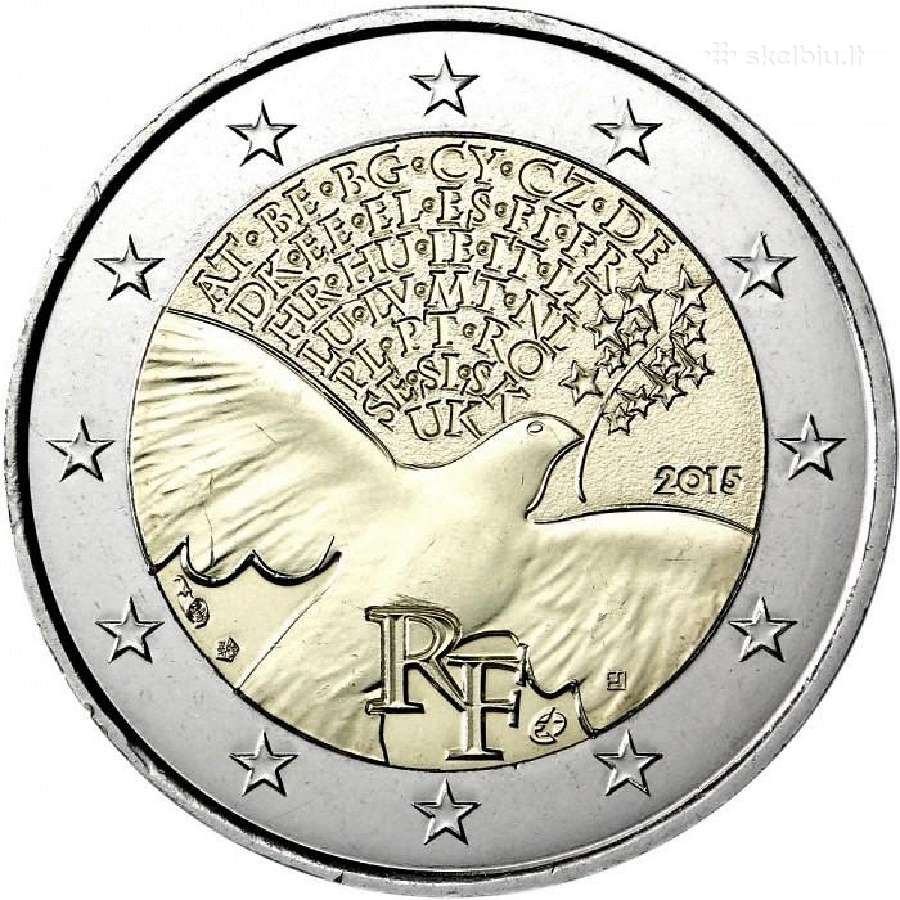 Prancūzijos proginės euro monetos - nuotraukos Nr. 25