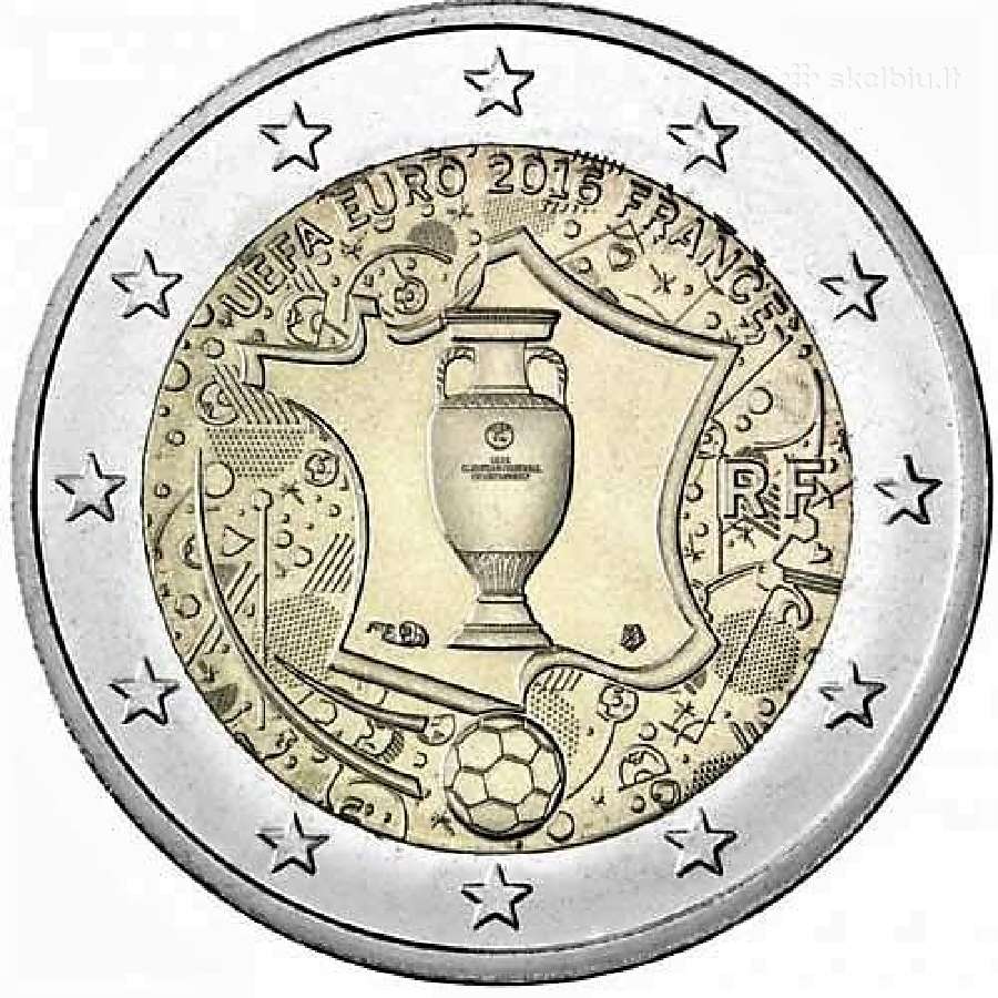 Prancūzijos proginės euro monetos - nuotraukos Nr. 23