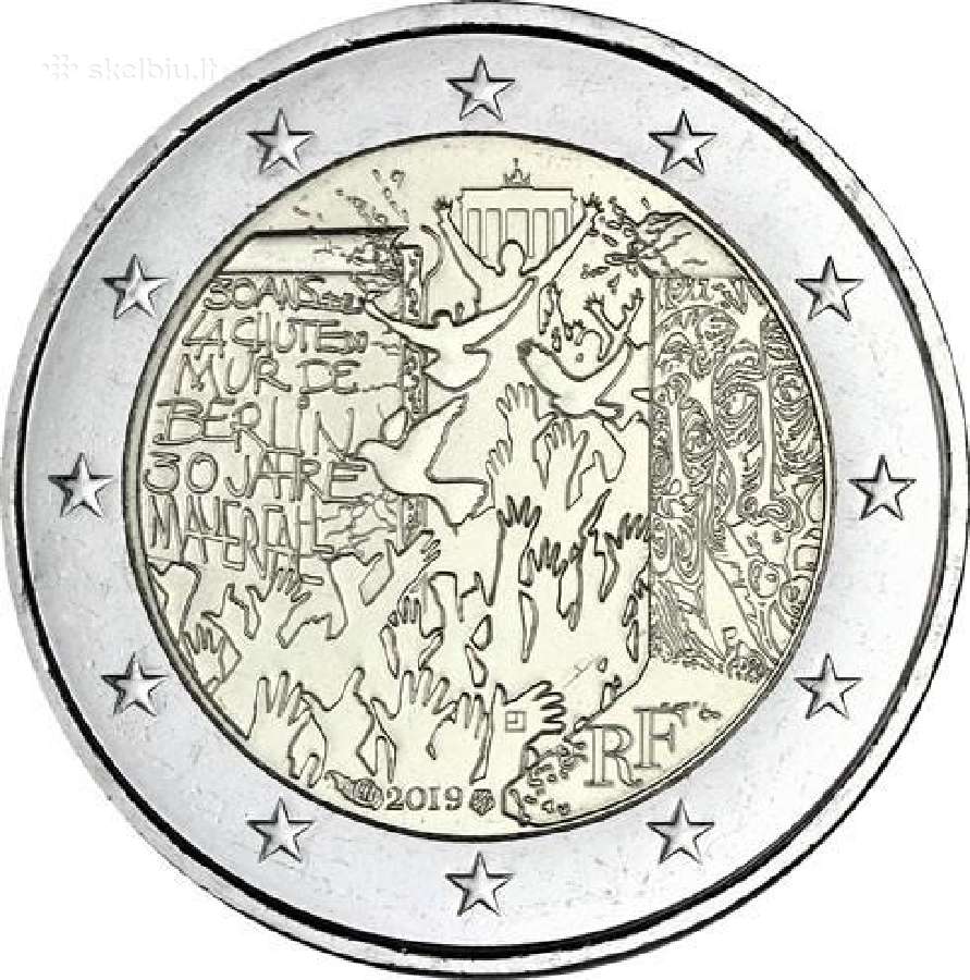 Prancūzijos proginės euro monetos - nuotraukos Nr. 18