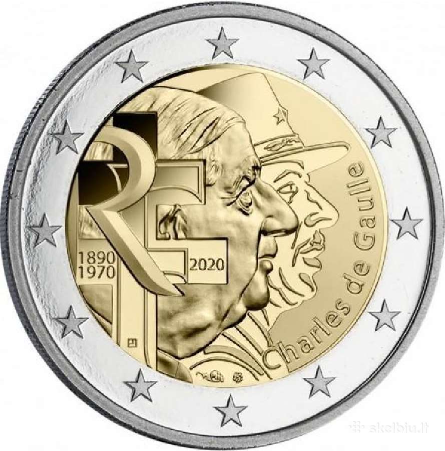 Prancūzijos proginės euro monetos - nuotraukos Nr. 17
