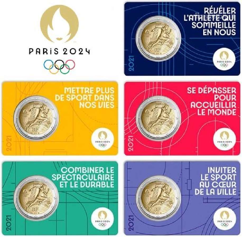 Prancūzijos proginės euro monetos - nuotraukos Nr. 10
