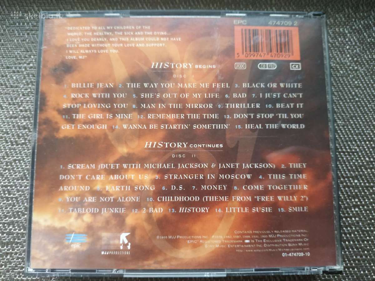 Michael Jackson CD rinkinys - nuotraukos Nr. 5