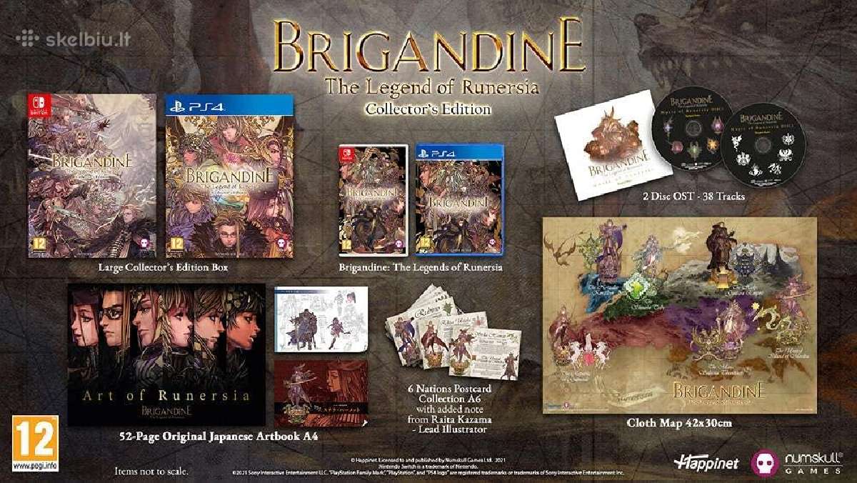 Parduodu Brigandine: The Legend of Runersia CE Ps4 - nuotraukos Nr. 3