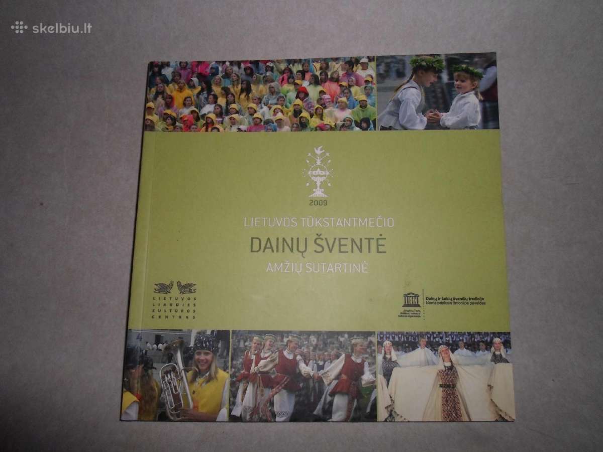 Knyga Lietuvos tūkstantmečio dainų šventė