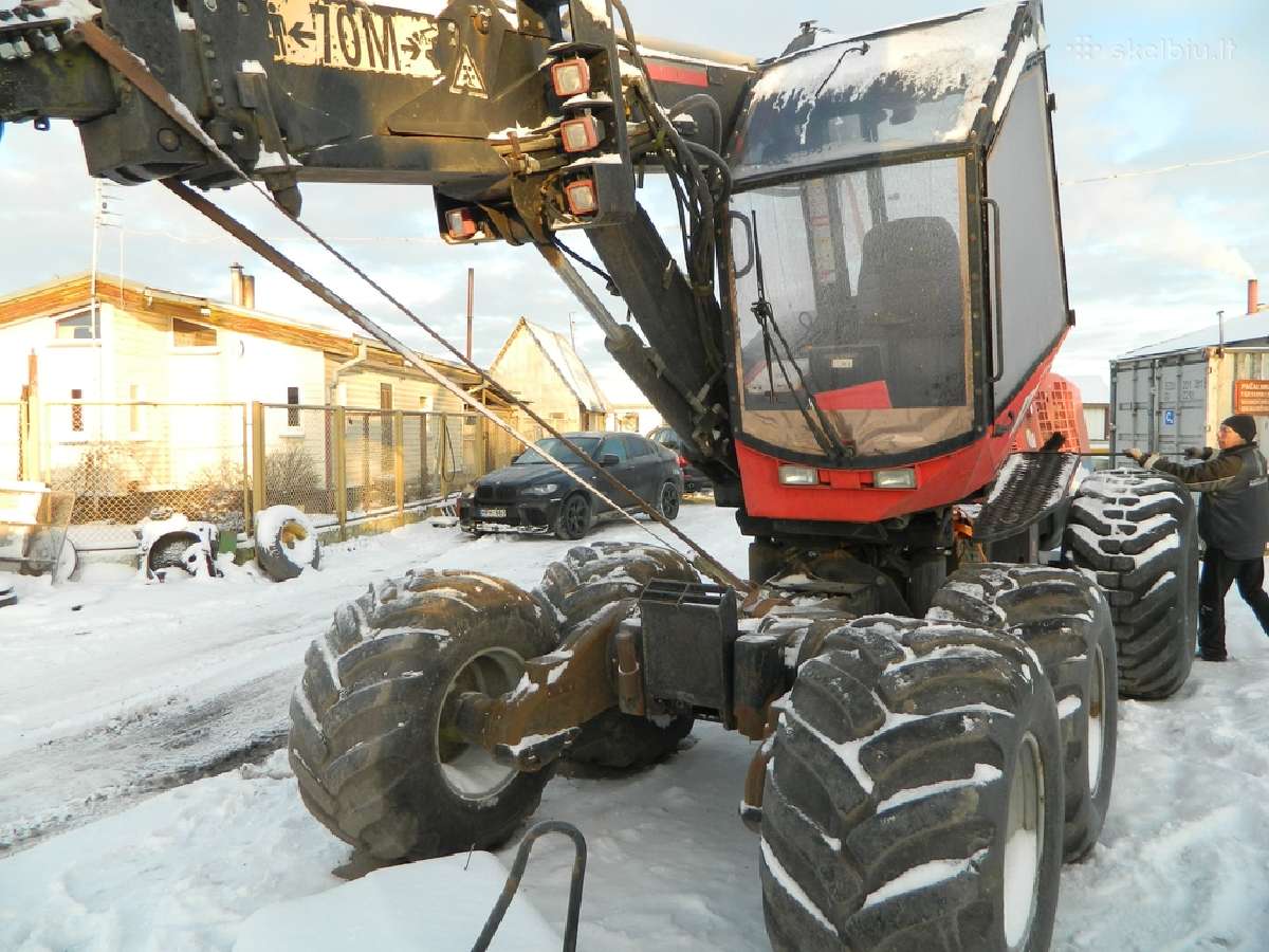 Harvesteris Valmet 901 ardomas dalimis - nuotraukos Nr. 4