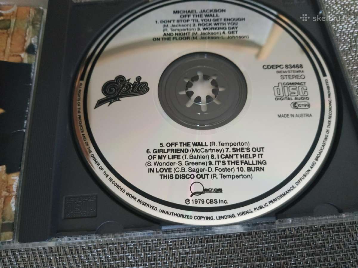 Michael Jackson CD rinkinys - nuotraukos Nr. 10