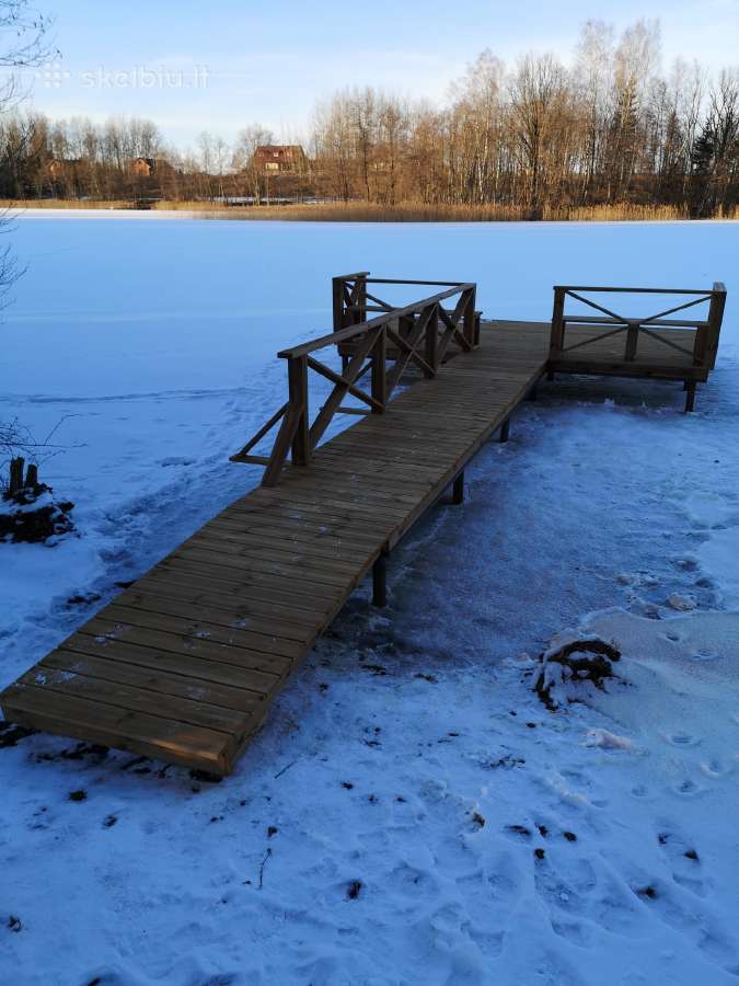 Lieptai Tiltai. Polinių tiltų lieptų statyba - nuotraukos Nr. 15