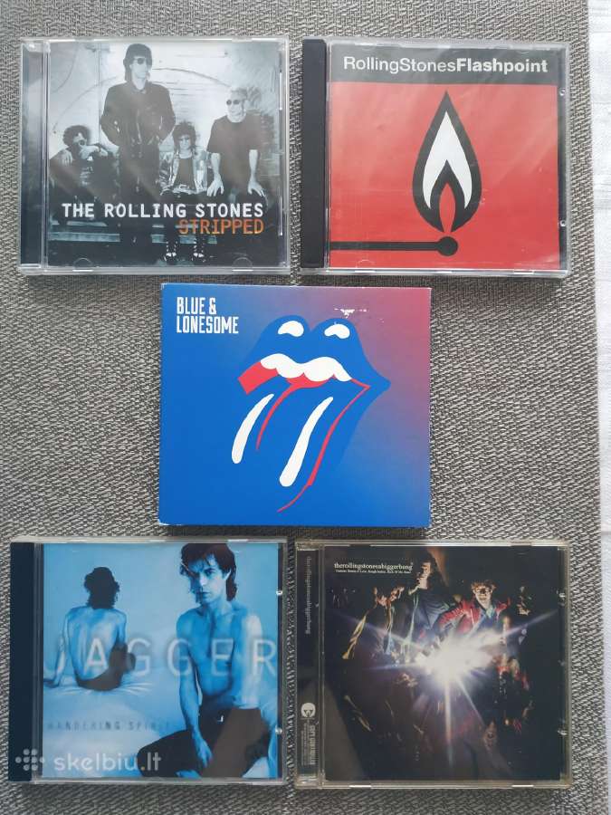 Rolling Stones CD albumai