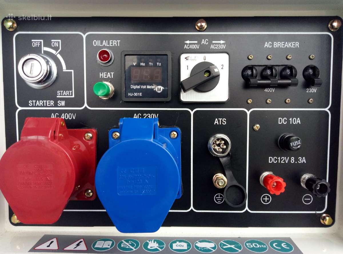 Dyzelinis elektros generatorius Ks 9200hdes-1/3 - nuotraukos Nr. 5