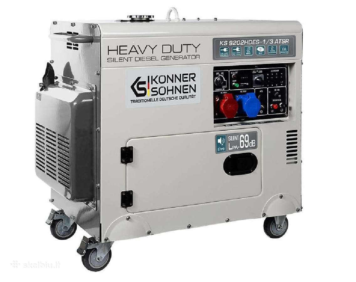 Dyzelinis elektros generatorius Ks 9200hdes-1/3 - nuotraukos Nr. 2