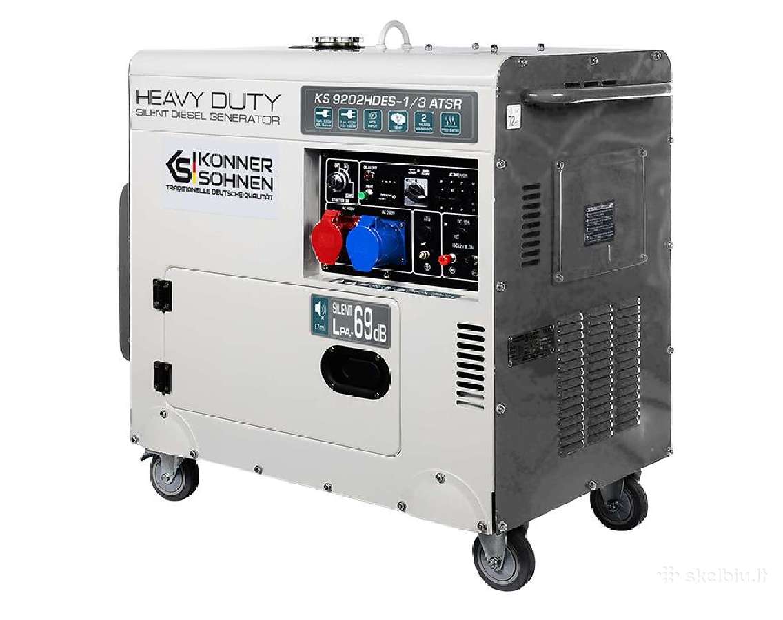 Dyzelinis elektros generatorius Ks 9200hdes-1/3 - nuotraukos Nr. 3
