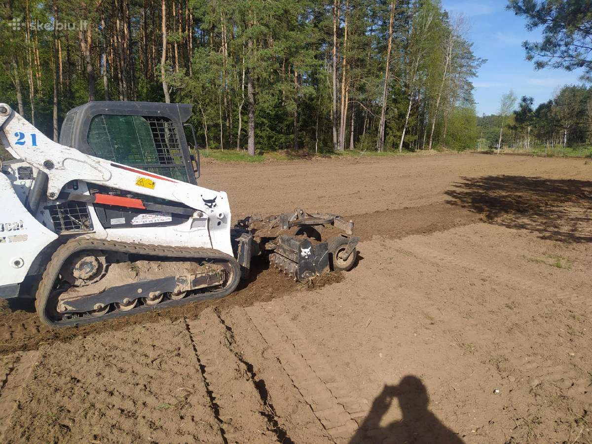 Statybinės technikos nuoma. Sniego valymas - nuotraukos Nr. 29