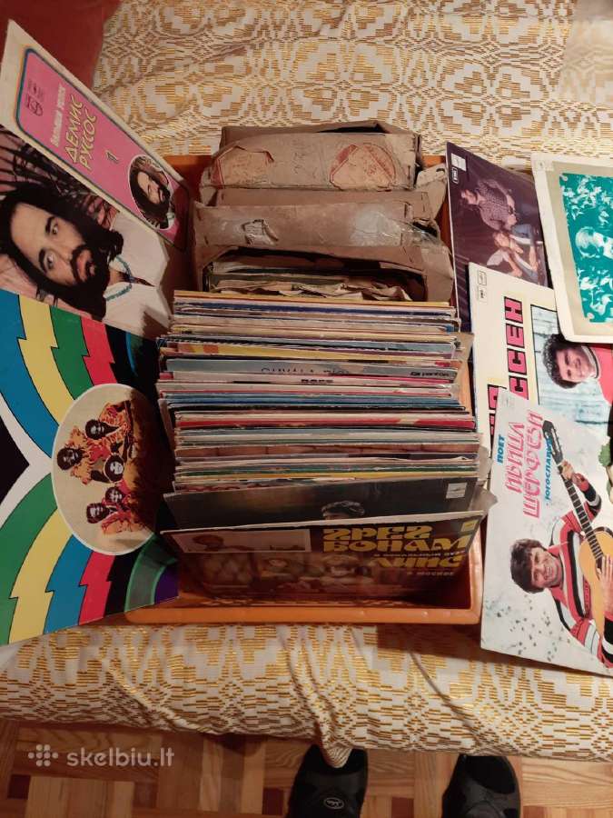 70+ vinilinių plokštelių (urmu) - nuotraukos Nr. 3