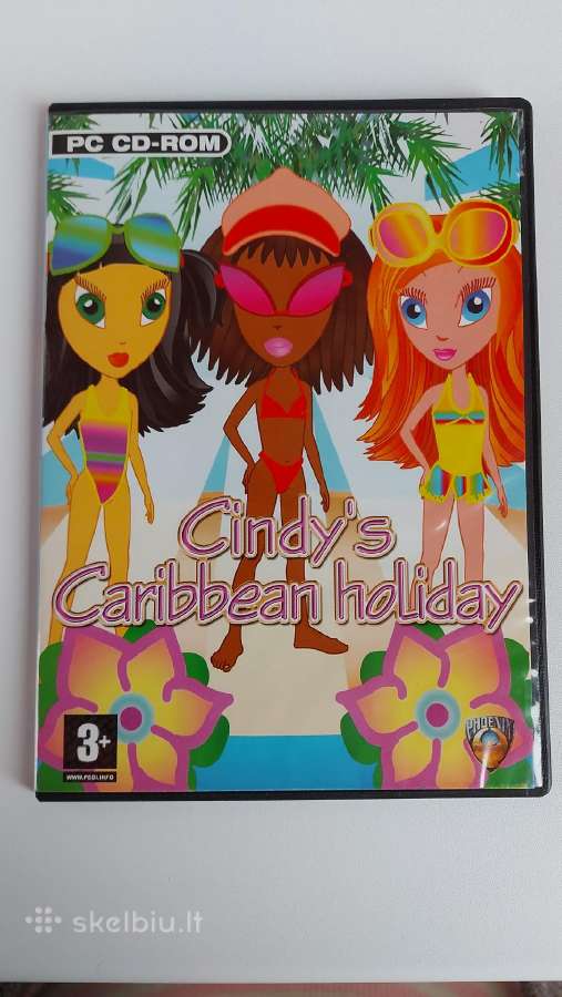 ,cindy's Caribbean holiday ' Pc CD-rom Žaidimas 3+