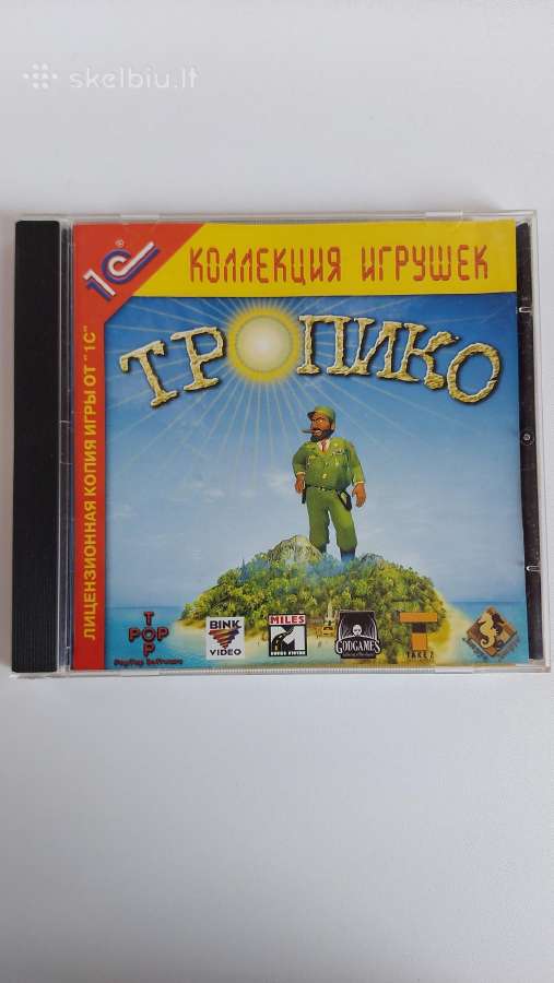 ,тропико' Pc CDrom strateginis Žaidimas Skelbiu.lt