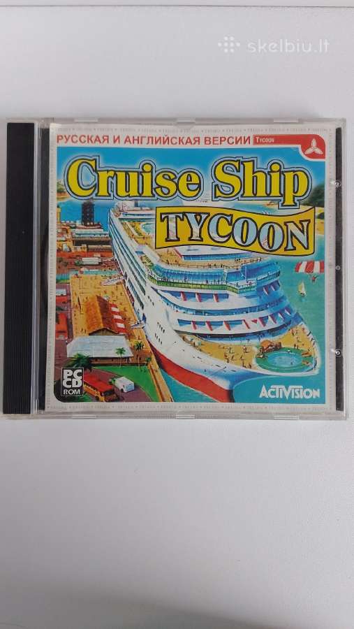 ,Cruise Ship Tycoon ' Pc CD-rom Žaidimas
