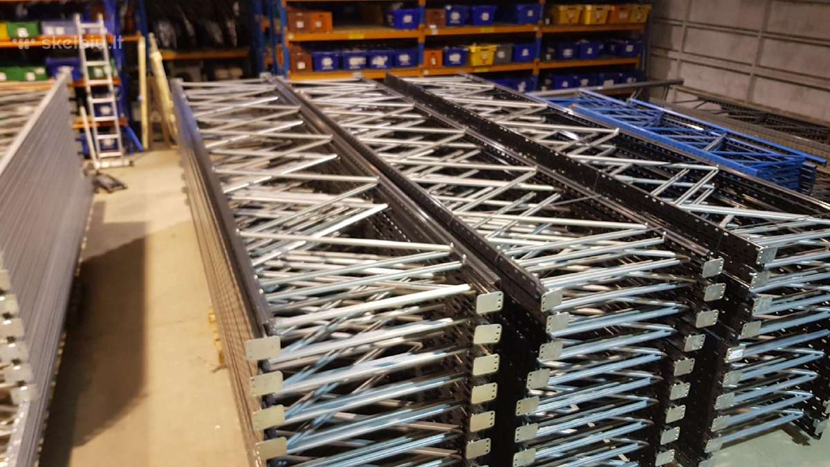 Labai Geros Būklės Paletiniai Pramoniniai Stelažai - nuotraukos Nr. 3