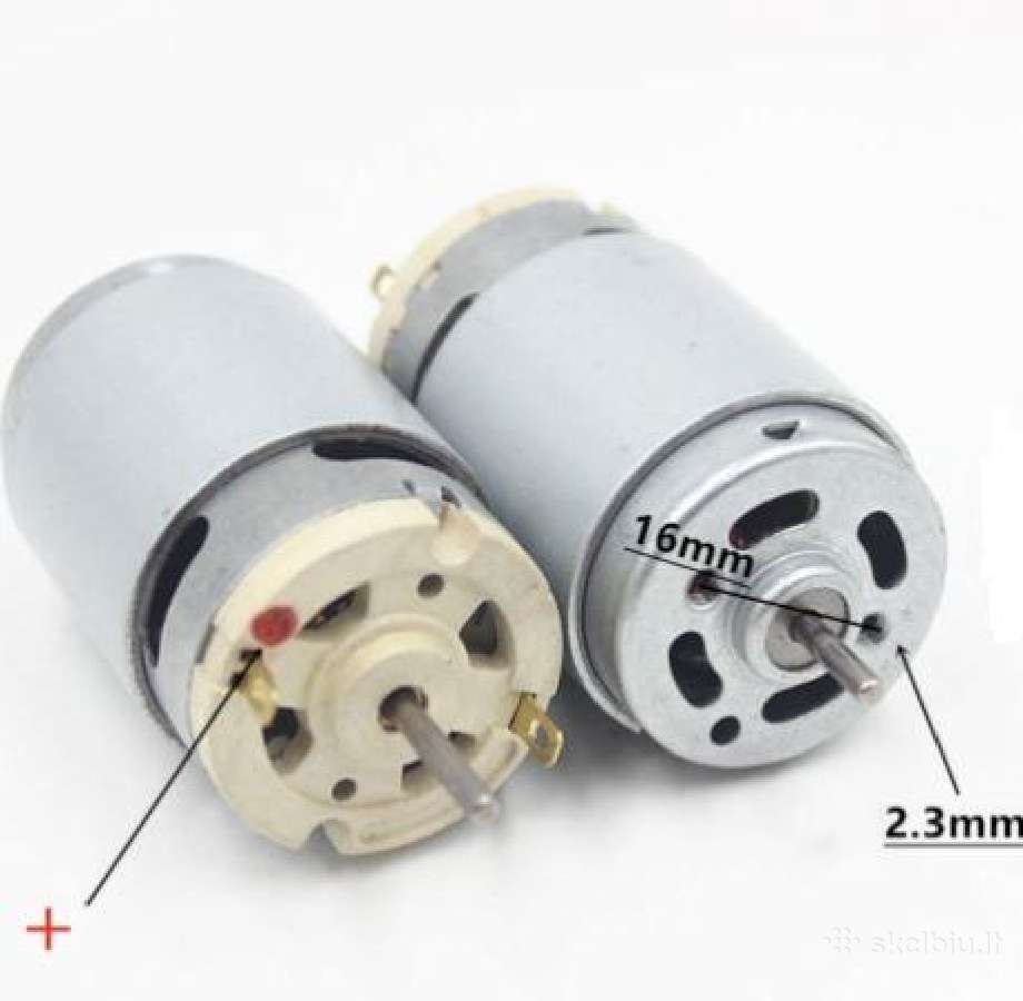 Nuolatinės įtampos Dc 6-12v varikliuką - nuotraukos Nr. 4
