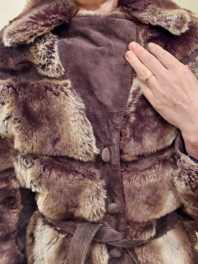 Šilti kailinukai su oda L - nuotraukos Nr. 5