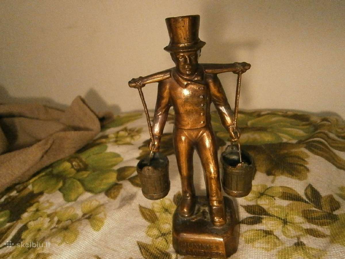 Vandens nešėjo bronza padengta skulptūra 17cm