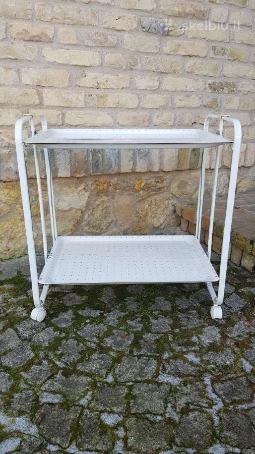 Vintažinis mid century serviravimo staliukas - nuotraukos Nr. 6