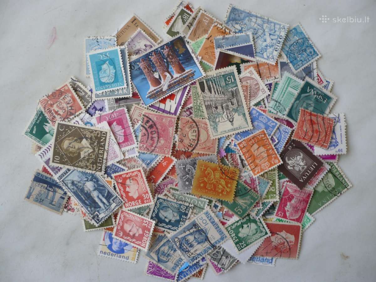 Skirtingu pašto ženklu rinkinys Nr004 ,viso550 vnt