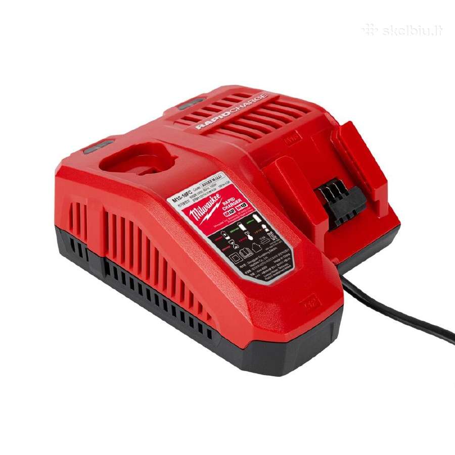 Akumuliatoriai:krovikliai:milwaukee:makita:dewalt - nuotraukos Nr. 6