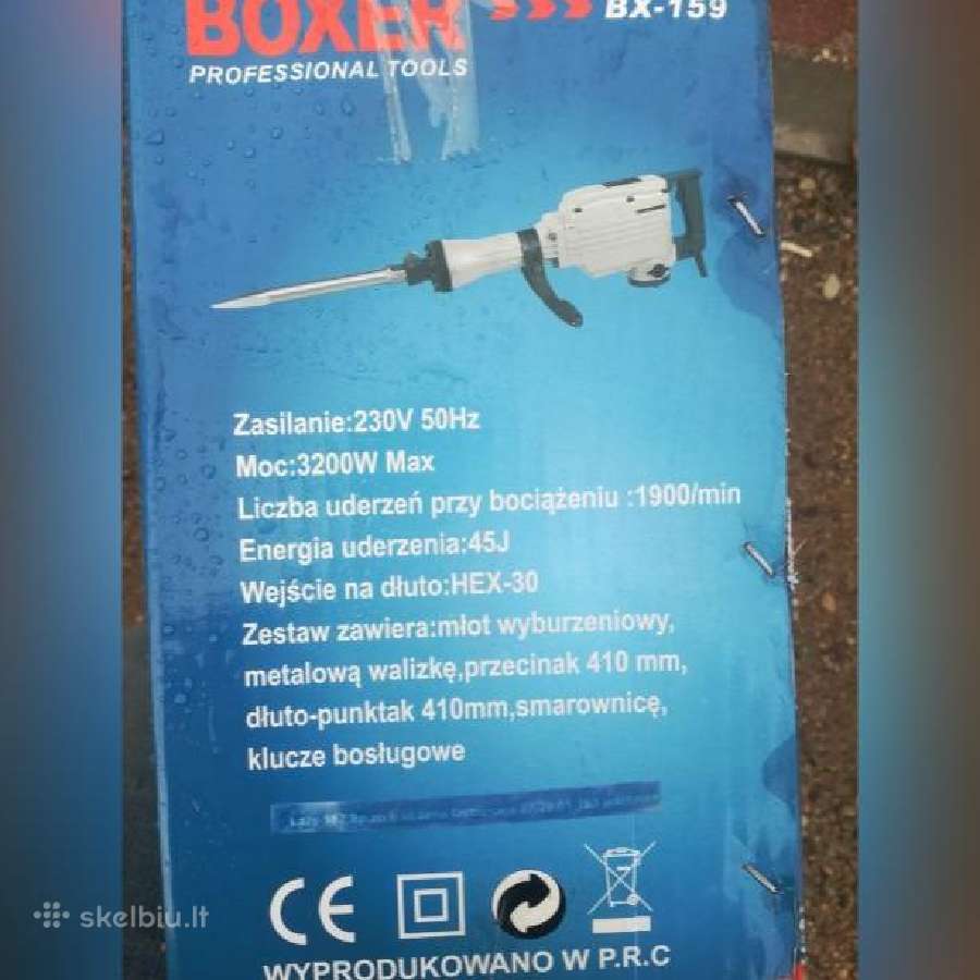 Akcija! New Perforatoriai Meister/ Boxer/ Erman - nuotraukos Nr. 8