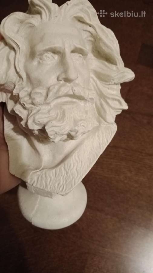 Skulptūra su vyriškio veidu - nuotraukos Nr. 7